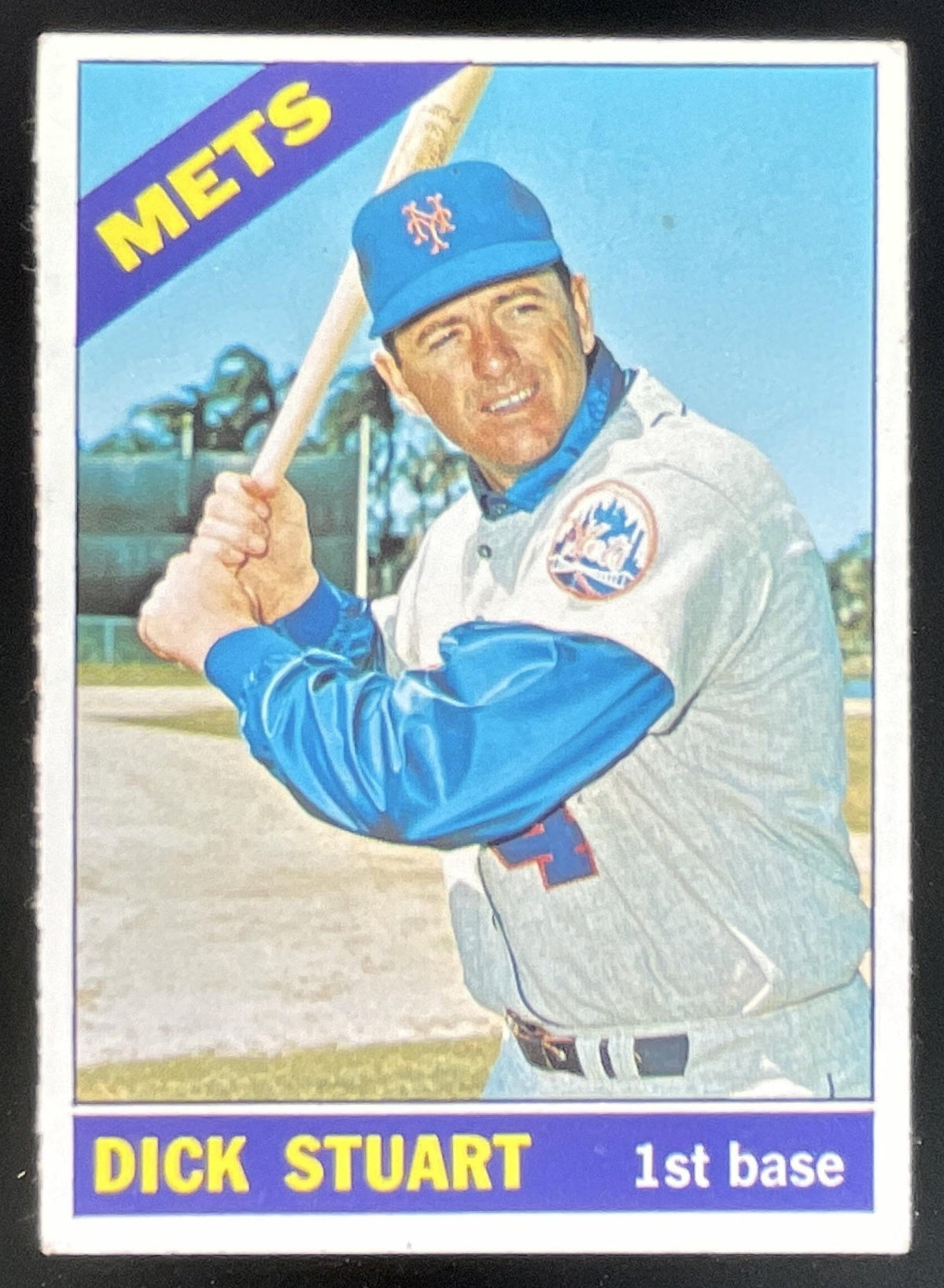 1966 Topps #480 Dick Stuart product image 1, provided for visual reference and product detail review