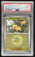 2026 Pokemon Ascended Heroes Energy Reverse Holo #055/217 Pikachu Common PSA 10 product image 1, provided for visual