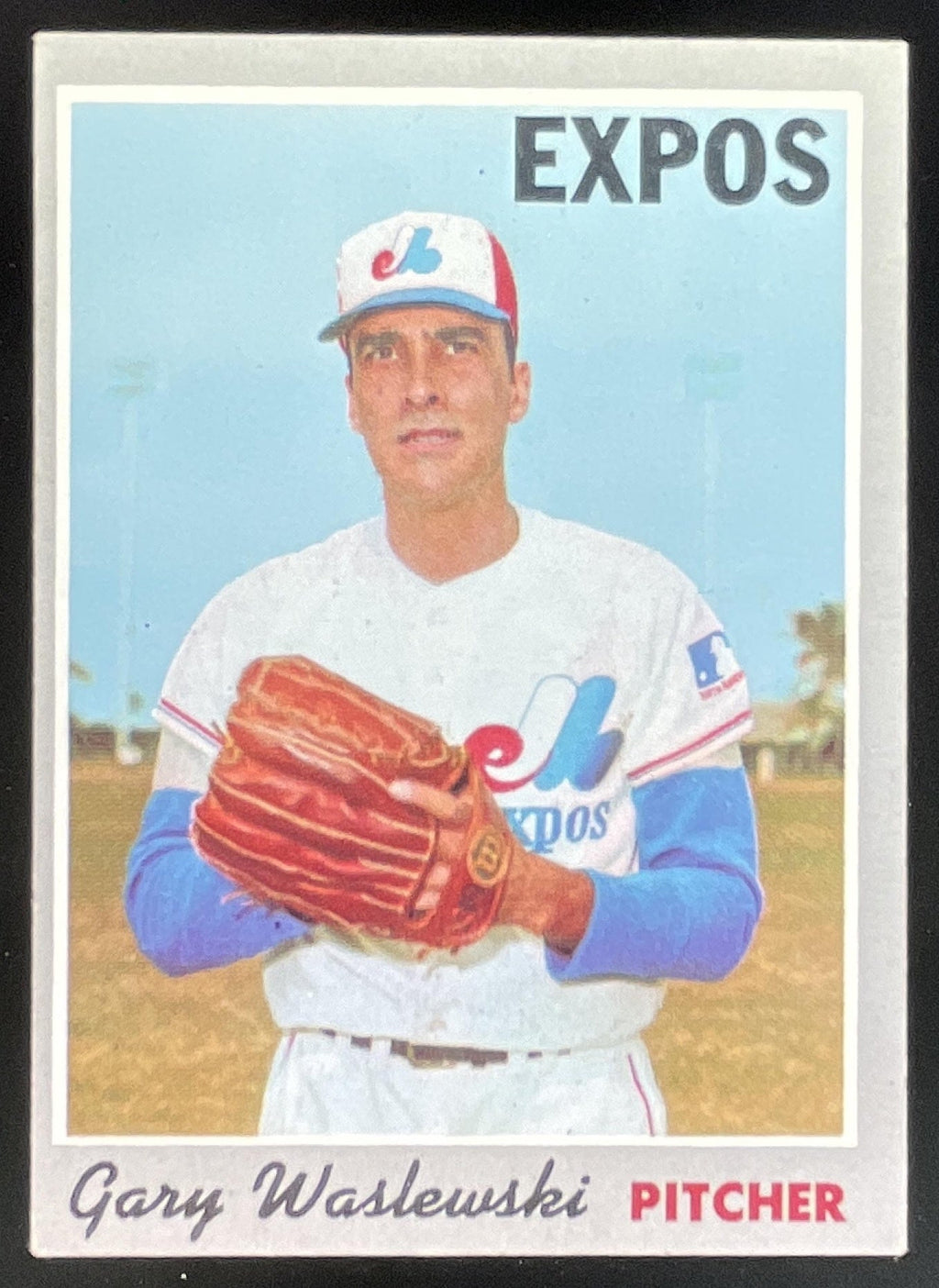 1970 Topps #607 Gary Waslewski product image 1, provided for visual reference and product detail review