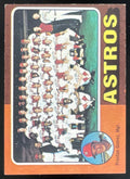 1975 Topps #487 Houston Astros Preston Gomez MGR Checklist Card Team Card product image 1, provided for visual reference and