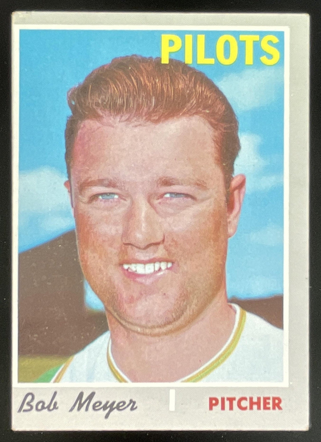 1970 Topps #667 Bob Meyer product image 1, provided for visual reference and product detail review