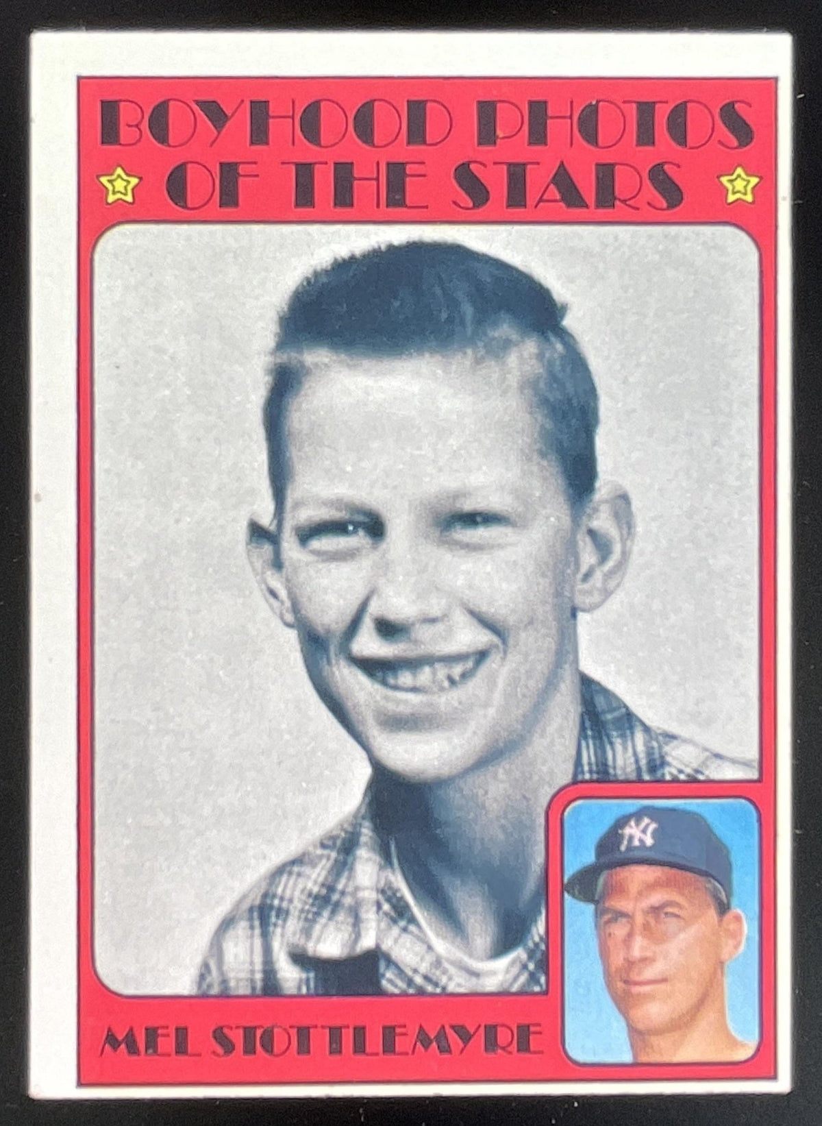 1972 Topps #492 Mel Stottlemyre product image 1, provided for visual reference and product detail review