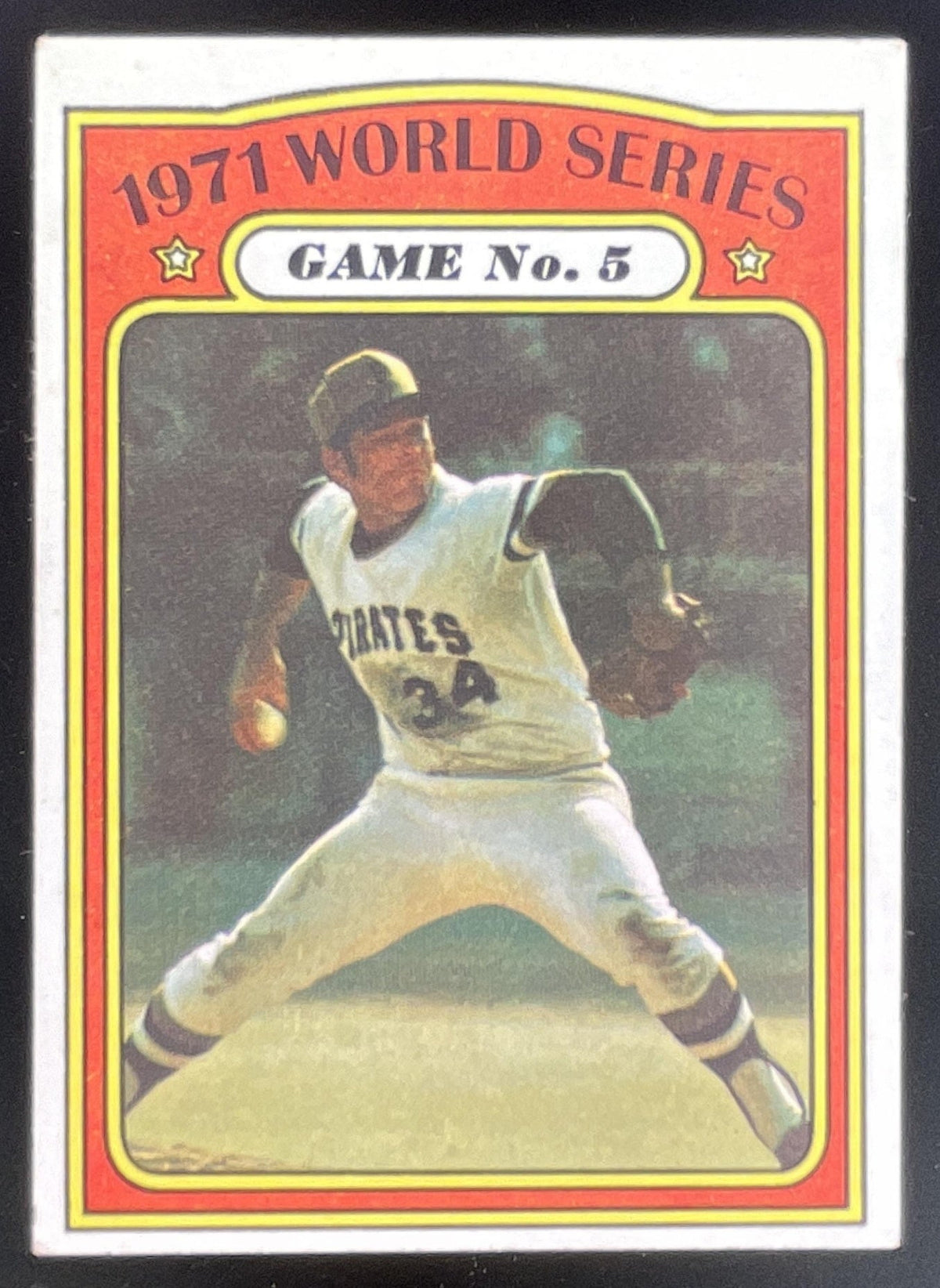 1972 Topps #227 1971 World Series Game No. 5 product image 1, provided for visual reference and product detail review