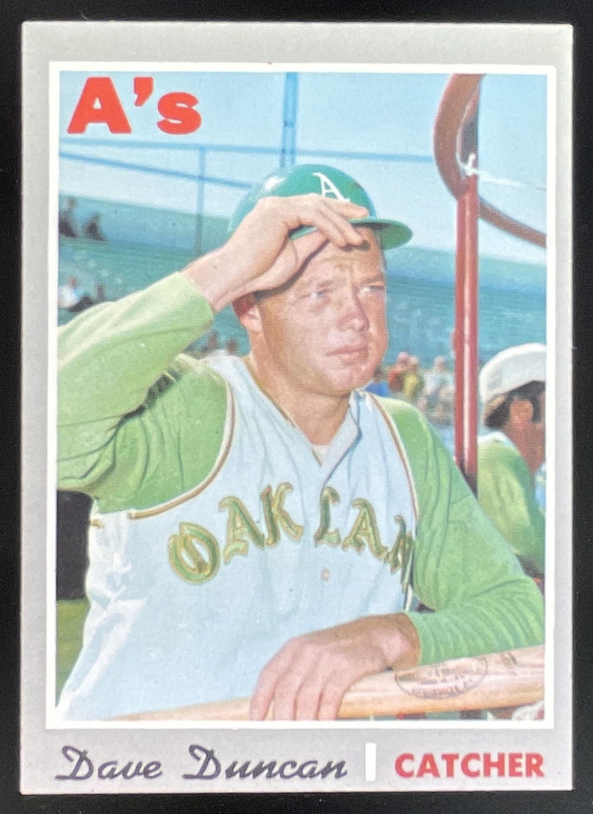 1970 Topps #678 Dave Duncan product image 1, provided for visual reference and product detail review
