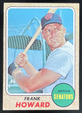 1968 Topps #320 Frank Howard product image 1, provided for visual reference and product detail review
