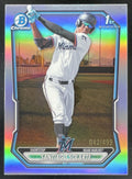 2026 Bowman Chrome Prospects Refractor #BCP-207 Santiago Solarte RC /499 product image 1, provided for visual reference and