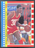 1987-88 Fleer Stickers #3 Hakeem Olajuwon product image 1, provided for visual reference and product detail review