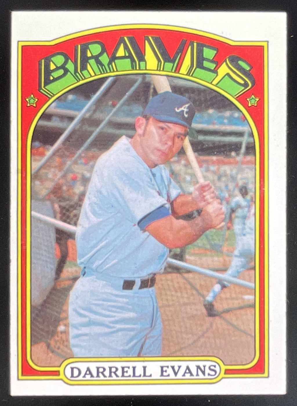 1972 Topps #171 Darrell Evans product image 1, provided for visual reference and product detail review
