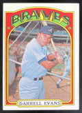 1972 Topps #171 Darrell Evans product image 1, provided for visual reference and product detail review