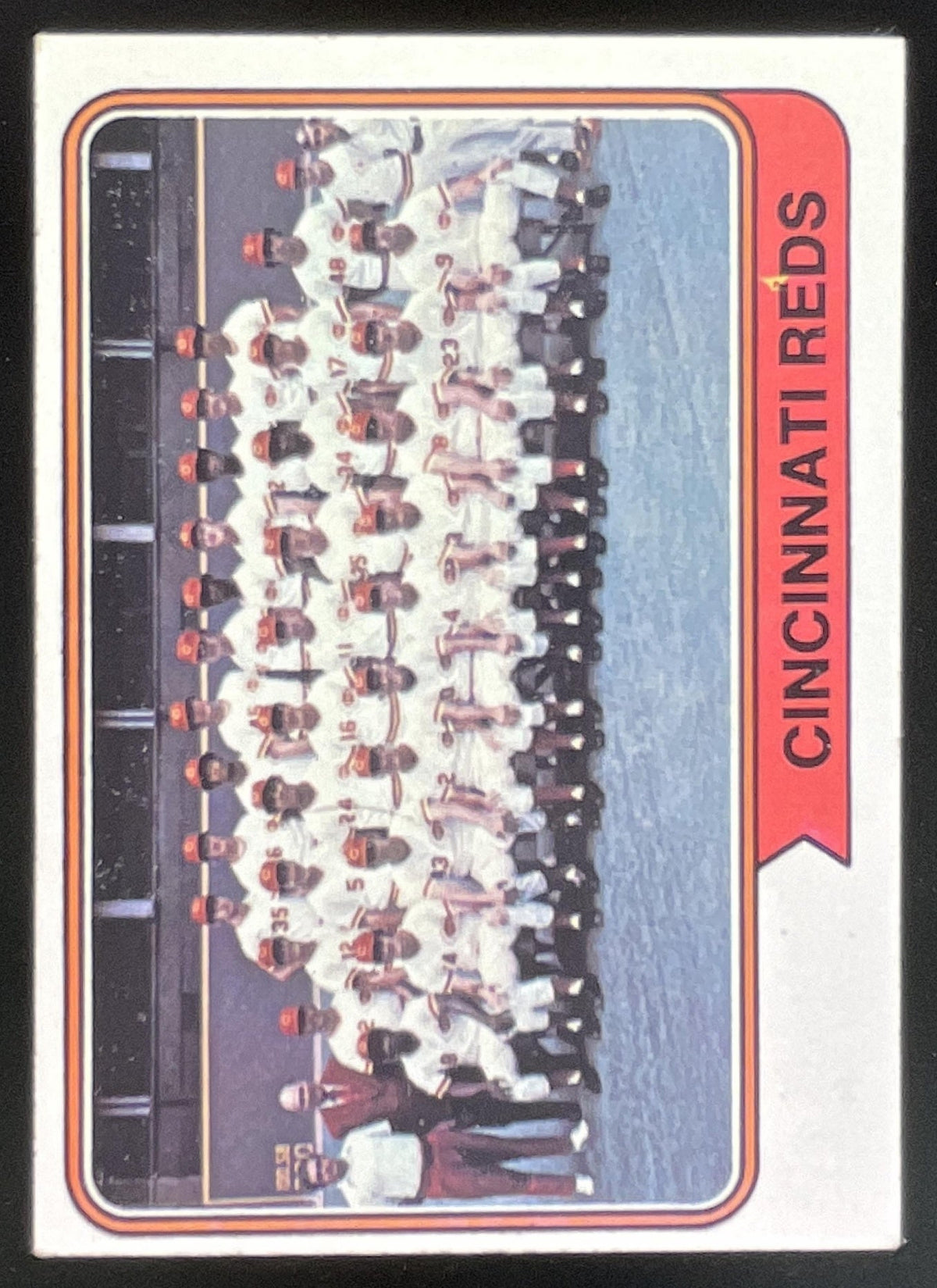 1974 Topps #459 Cincinnati Reds product image 1, provided for visual reference and product detail review