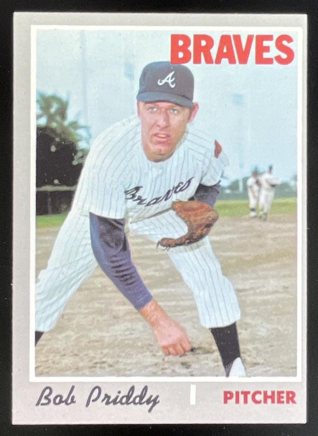 1970 Topps #687 Bob Priddy product image 1, provided for visual reference and product detail review