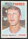 1970 Topps #644 Gerry Nyman product image 1, provided for visual reference and product detail review