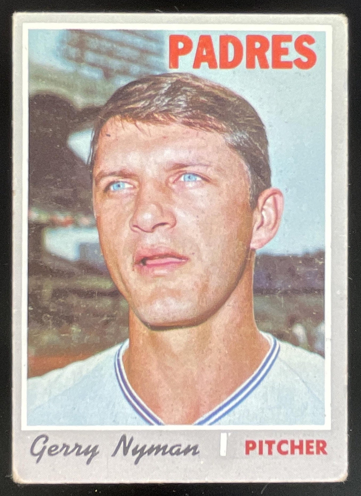 1970 Topps #644 Gerry Nyman product image 1, provided for visual reference and product detail review