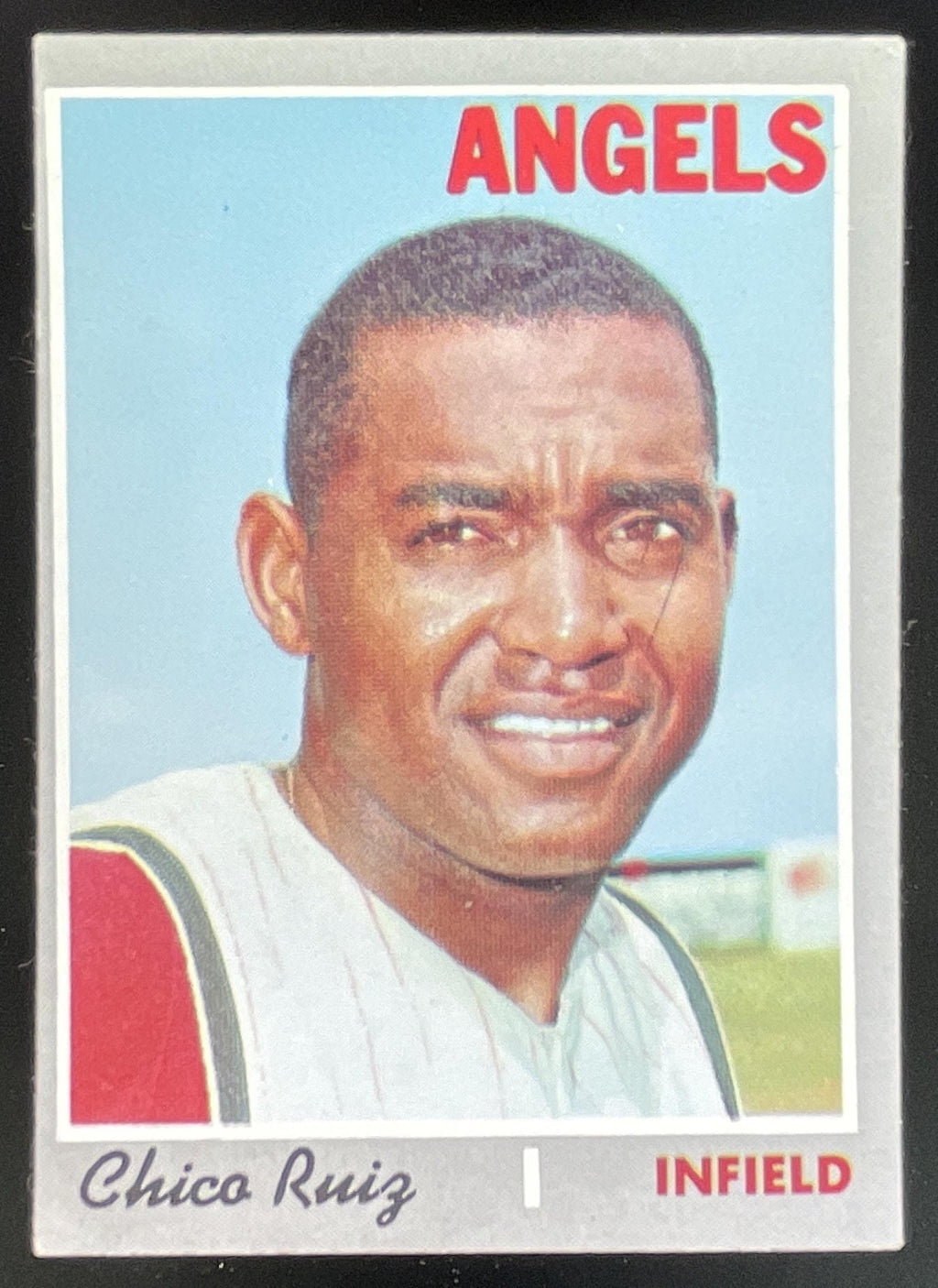 1970 Topps #606 Chico Ruiz product image 1, provided for visual reference and product detail review