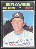 1971 Topps #30 Phil Niekro product image 1, provided for visual reference and product detail review
