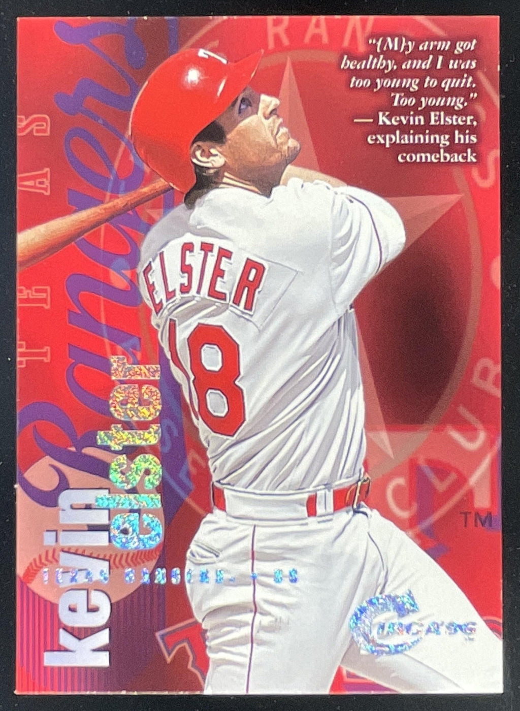 1996 SP Circa Rave #NNO Kevin Elster /150 product image 1, provided for visual reference and product detail review