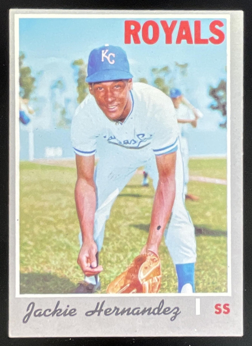 1970 Topps #686 Jackie Hernandez product image 1, provided for visual reference and product detail review
