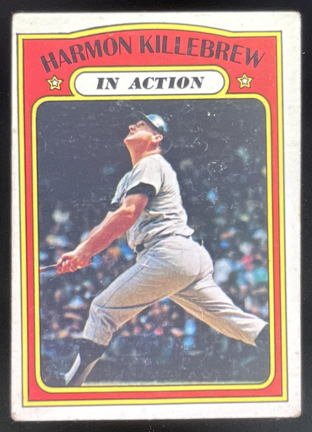 1972 Topps #52 Harmon Killebrew product image 1, provided for visual reference and product detail review