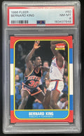 1986-87 Fleer #60 Bernard King PSA 8 product image 1, provided for visual reference and product detail review