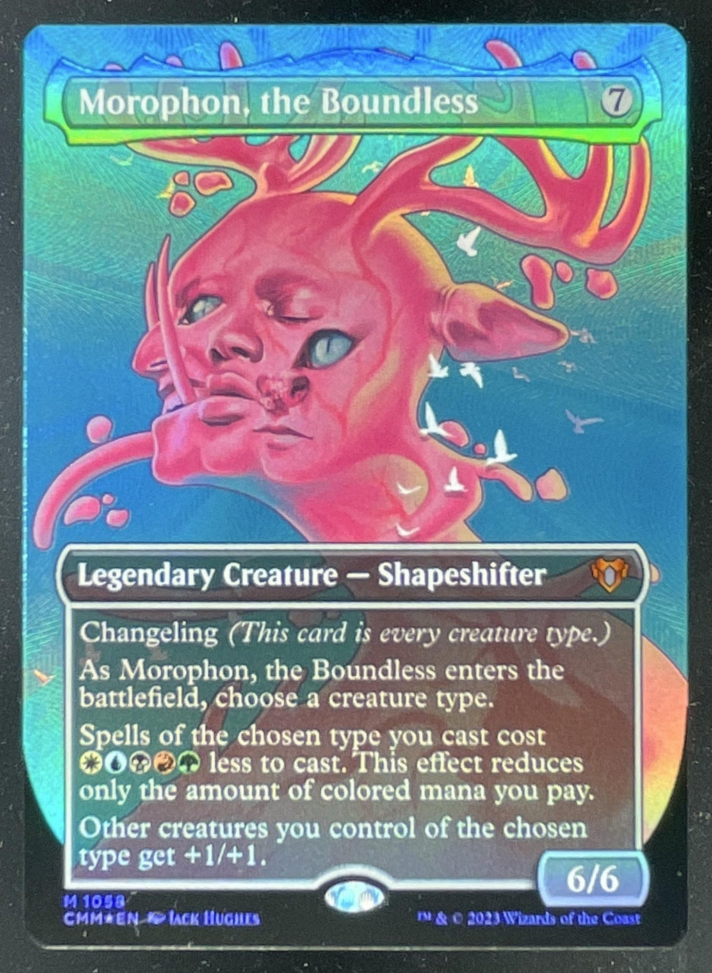 2023 Magic: The Gathering - #1058 Morophon the Boundless Legendary Creature product image 1, provided for visual reference