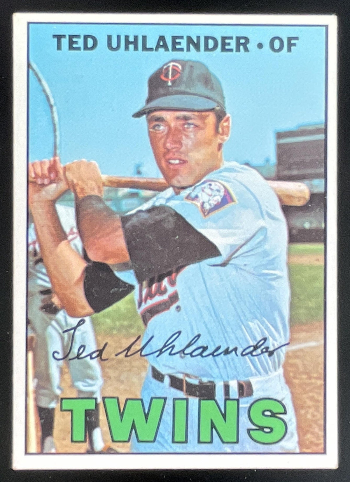1967 Topps #431 Ted Uhlaender product image 1, provided for visual reference and product detail review