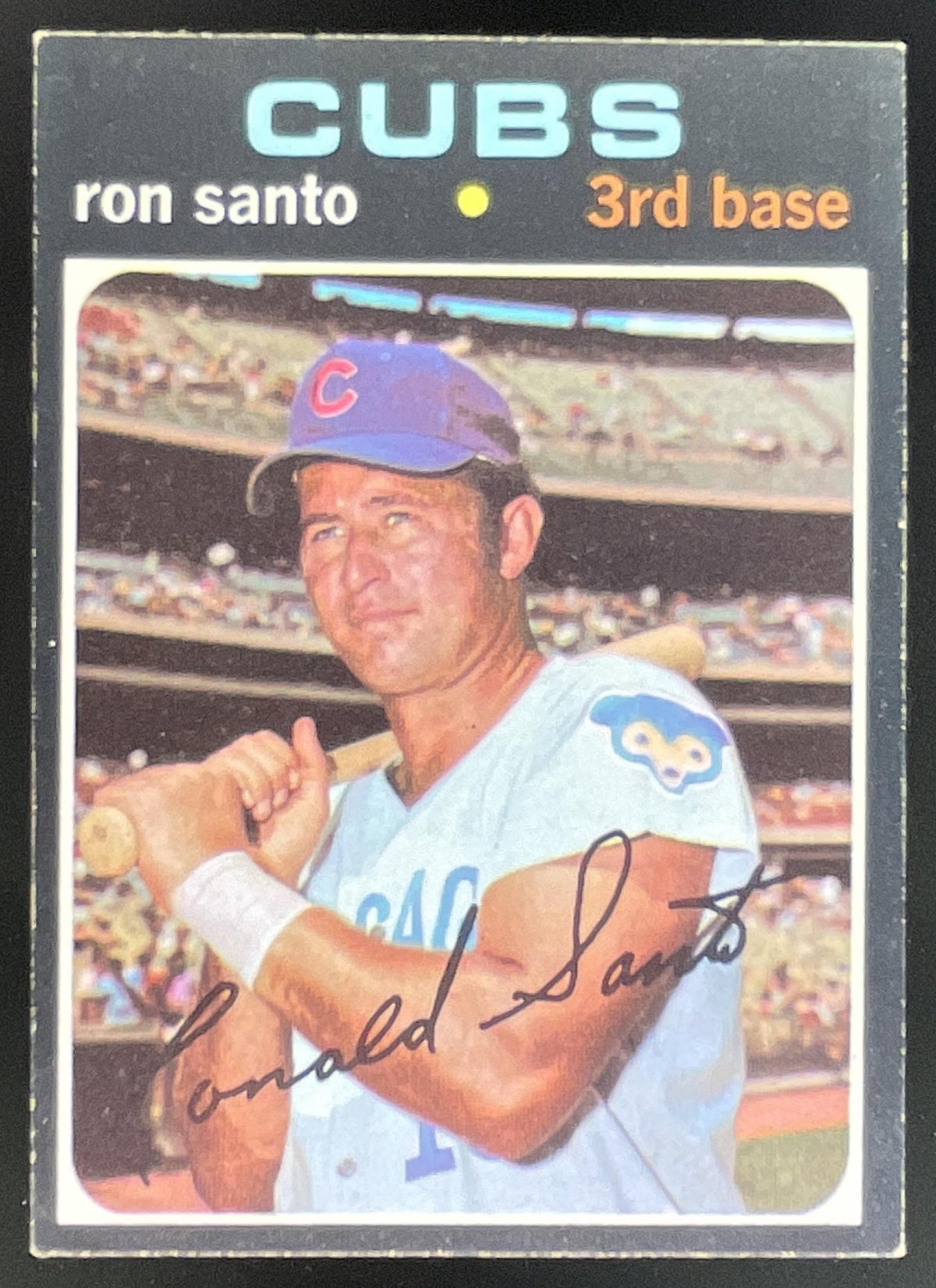 1971 Topps #220 Ron Santo product image 1, provided for visual reference and product detail review