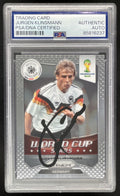 2014 Prizm FIFA World Cup Brazil #46 PSA DNA Authentic Jurgen Klinsmann product image 1, provided for visual reference and