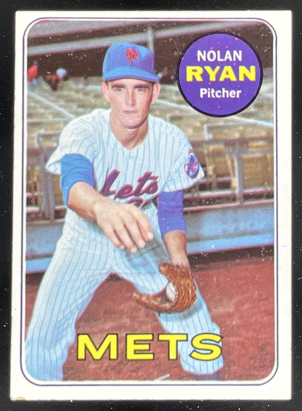 1969 Topps #533 Nolan Ryan product image 1, provided for visual reference and product detail review