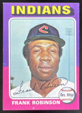 1975 Topps #580 Frank Robinson product image 1, provided for visual reference and product detail review