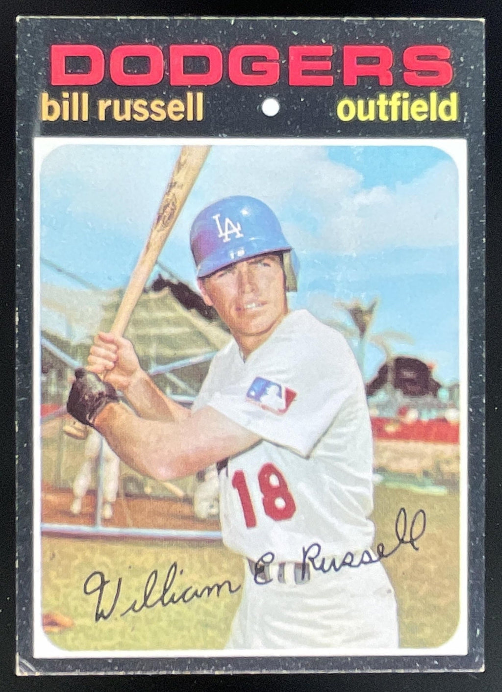 1971 Topps #226 Bill Russell product image 1, provided for visual reference and product detail review