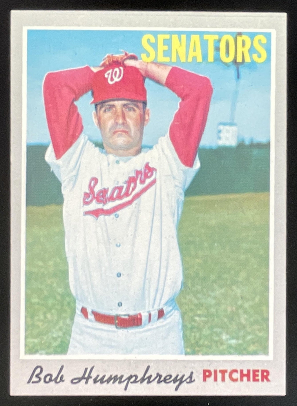 1970 Topps #538 Bob Humphreys product image 1, provided for visual reference and product detail review