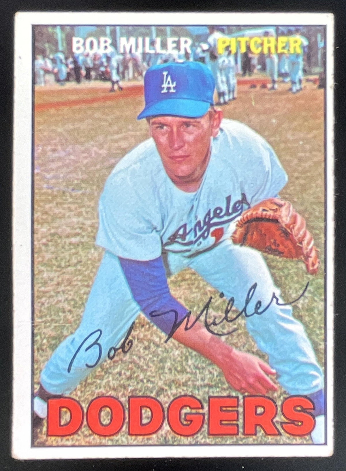 1967 Topps #461 Bob Miller product image 1, provided for visual reference and product detail review