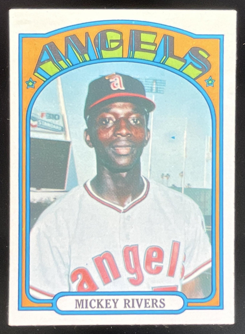 1972 Topps #272 Mickey Rivers RC product image 1, provided for visual reference and product detail review