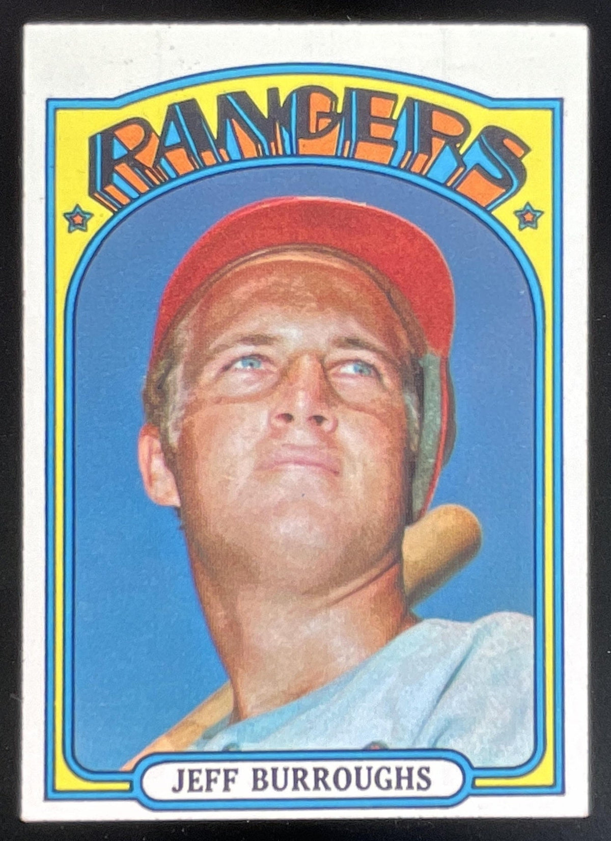 1972 Topps #191 Jeff Burroughs RC product image 1, provided for visual reference and product detail review