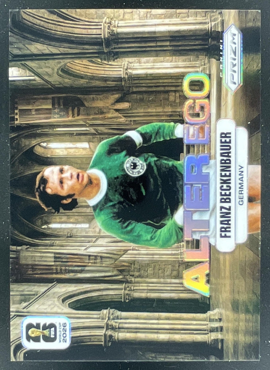2026 Panini Prizm World Cup Alter Ego #14 Franz Beckenbauer SSP product image 1, provided for visual reference and product