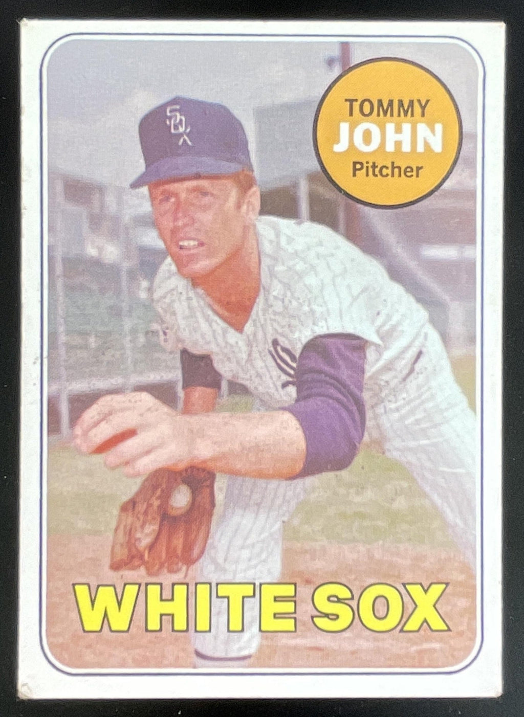 1969 Topps #465 Tommy John product image 1, provided for visual reference and product detail review