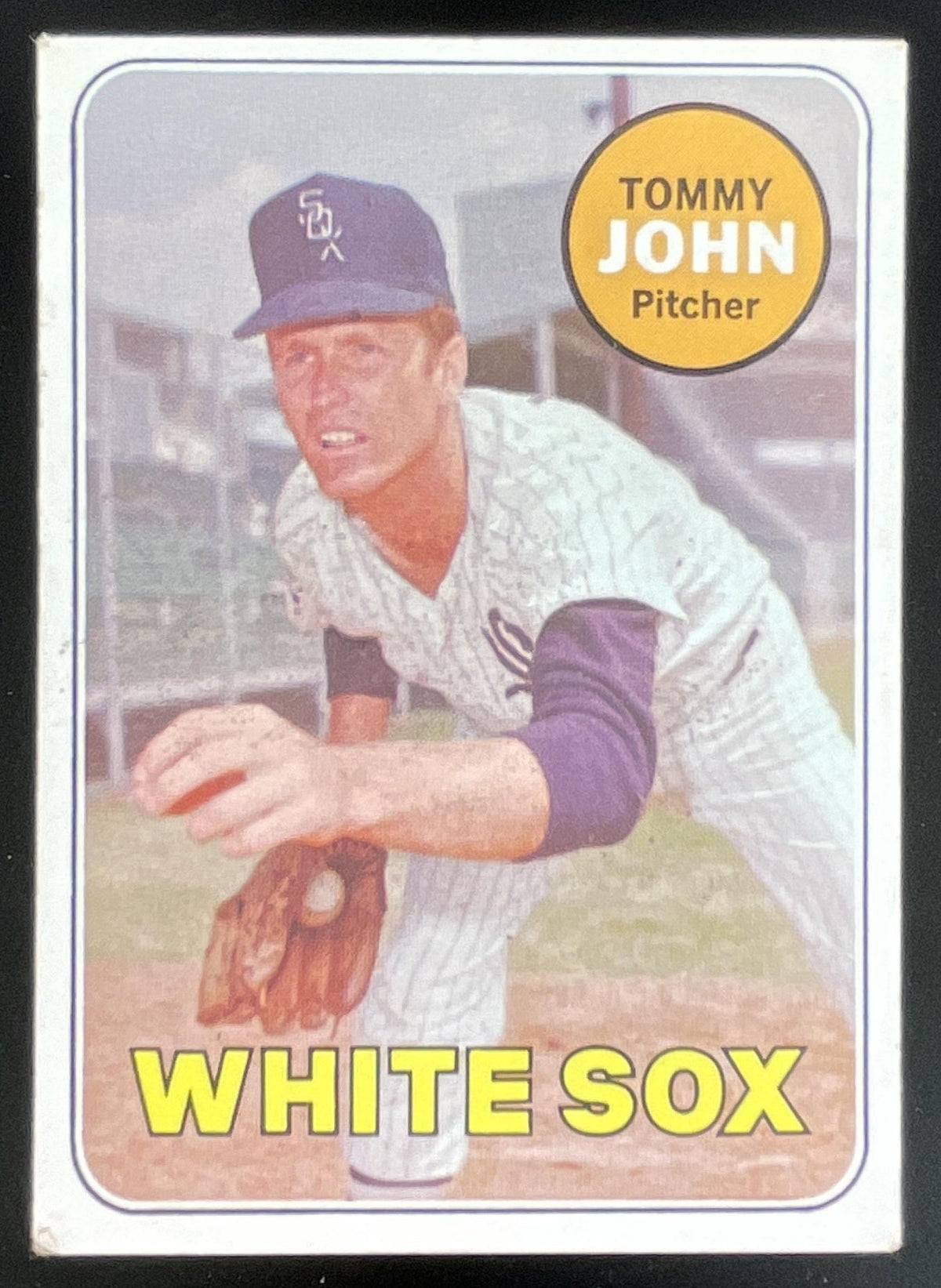 1969 Topps #465 Tommy John product image 1, provided for visual reference and product detail review