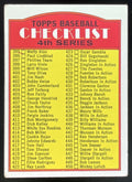 1972 Topps #378a Checklist 4th Series VAR product image 1, provided for visual reference and product detail review