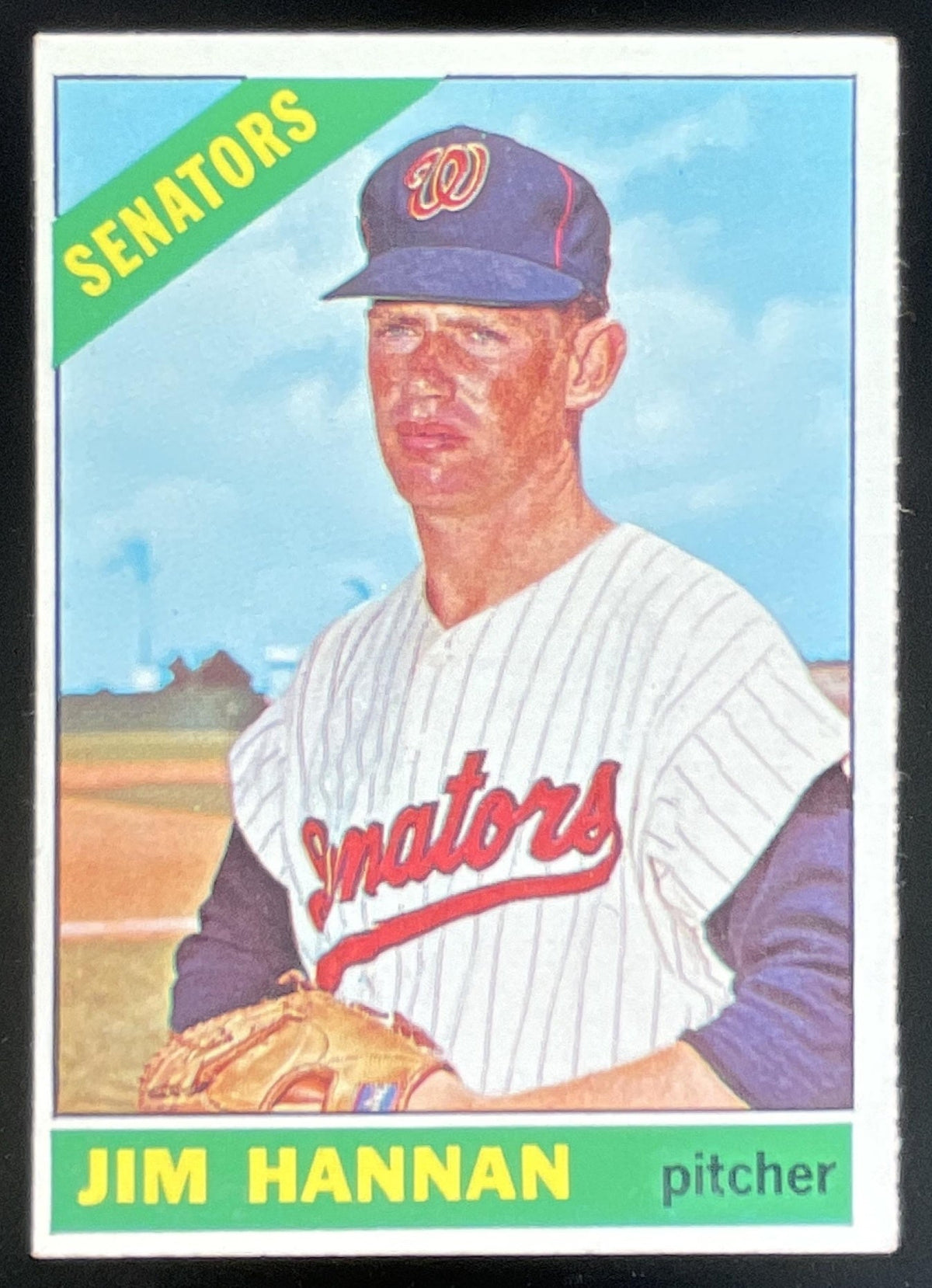 1966 Topps #479 Jim Hannan product image 1, provided for visual reference and product detail review