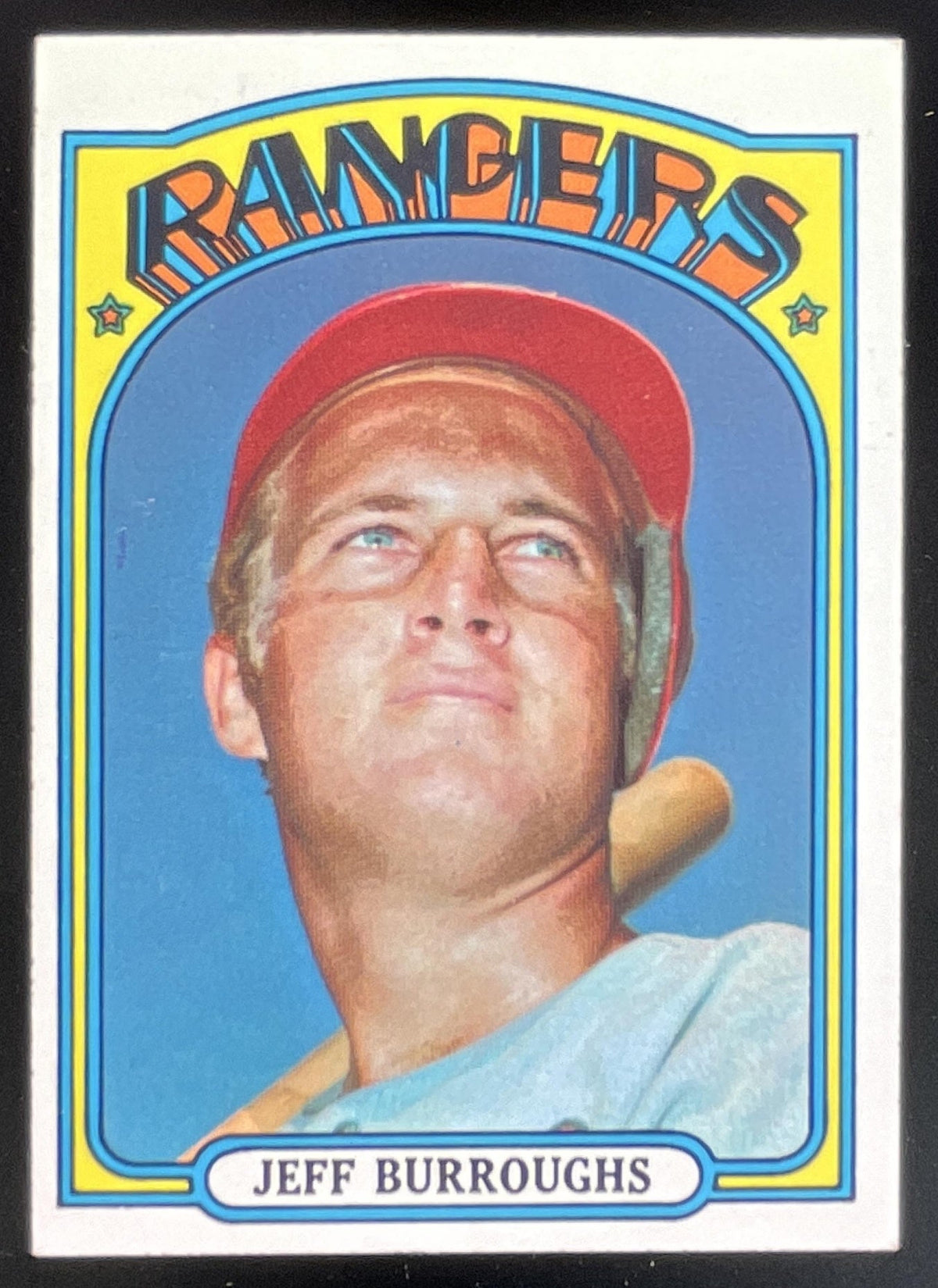 1972 Topps #191 Jeff Burroughs RC product image 1, provided for visual reference and product detail review