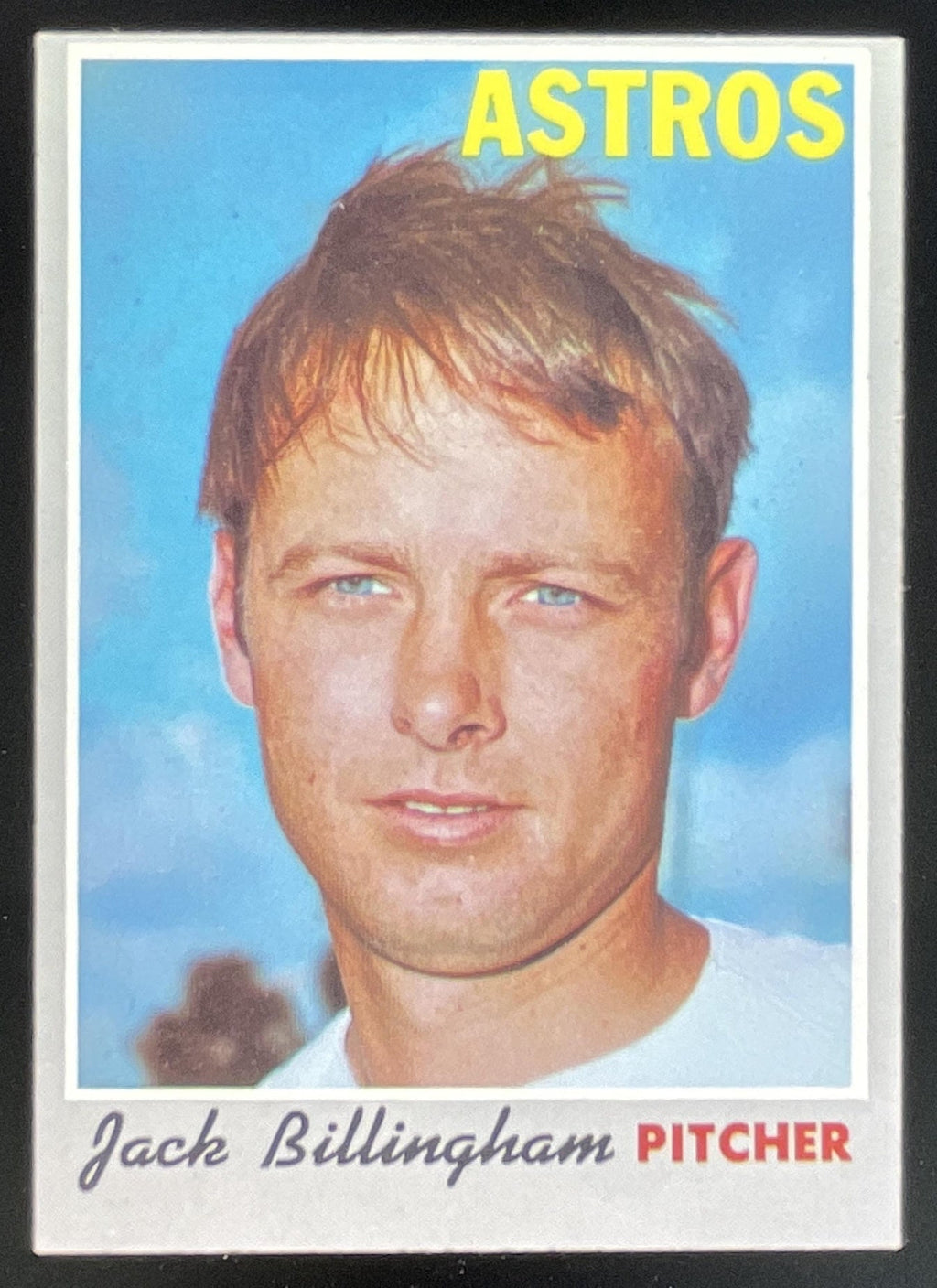 1970 Topps #701 Jack Billingham product image 1, provided for visual reference and product detail review