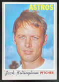 1970 Topps #701 Jack Billingham product image 1, provided for visual reference and product detail review