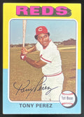 1975 Topps #560 Tony Perez product image 1, provided for visual reference and product detail review