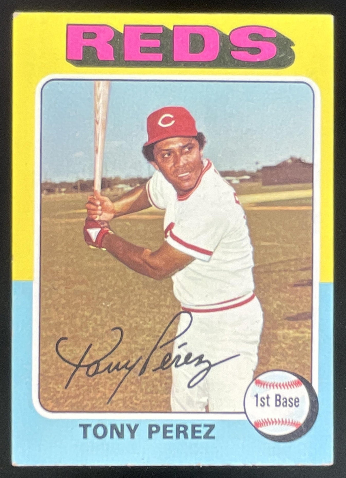 1975 Topps #560 Tony Perez product image 1, provided for visual reference and product detail review