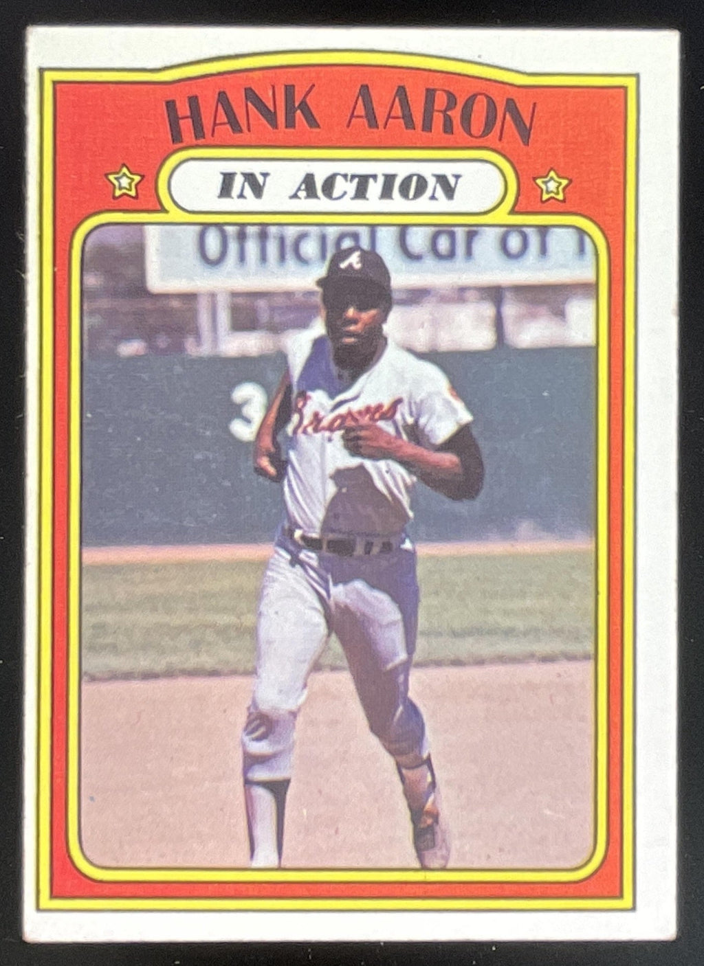 1972 Topps #300 Hank Aaron product image 1, provided for visual reference and product detail review