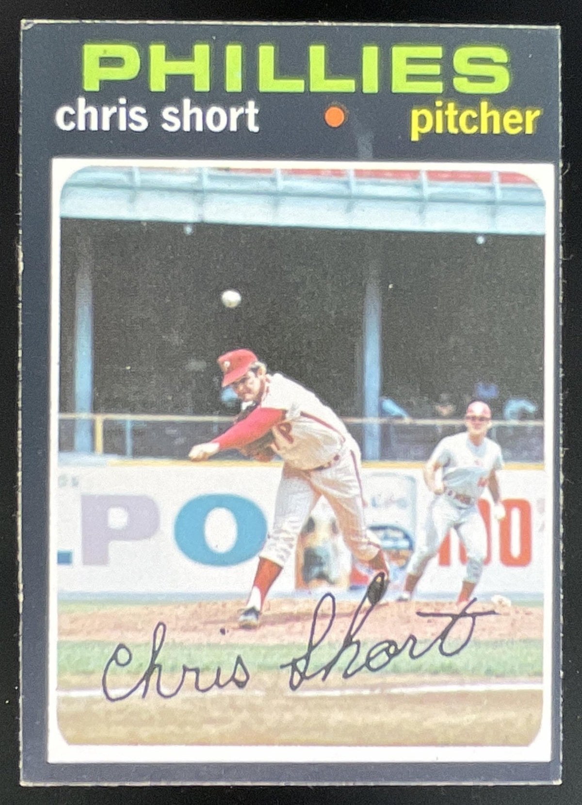 1971 Topps #511 Chris Short product image 1, provided for visual reference and product detail review