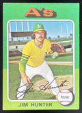 1975 Topps #230 Jim Hunter product image 1, provided for visual reference and product detail review