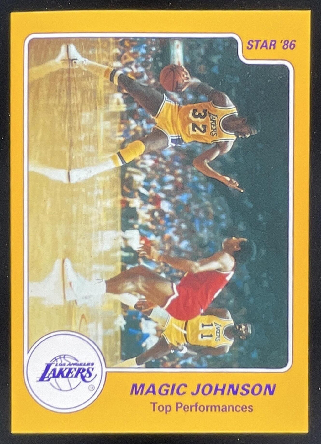 1986 Star Magic Johnson #8 Magic Johnson product image 1, provided for visual reference and product detail review