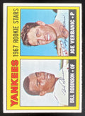 1967 Topps #442 Yankees 1967 Rookie Stars Bill Robinson Joe Verbanic RS, RC product image 1, provided for visual reference