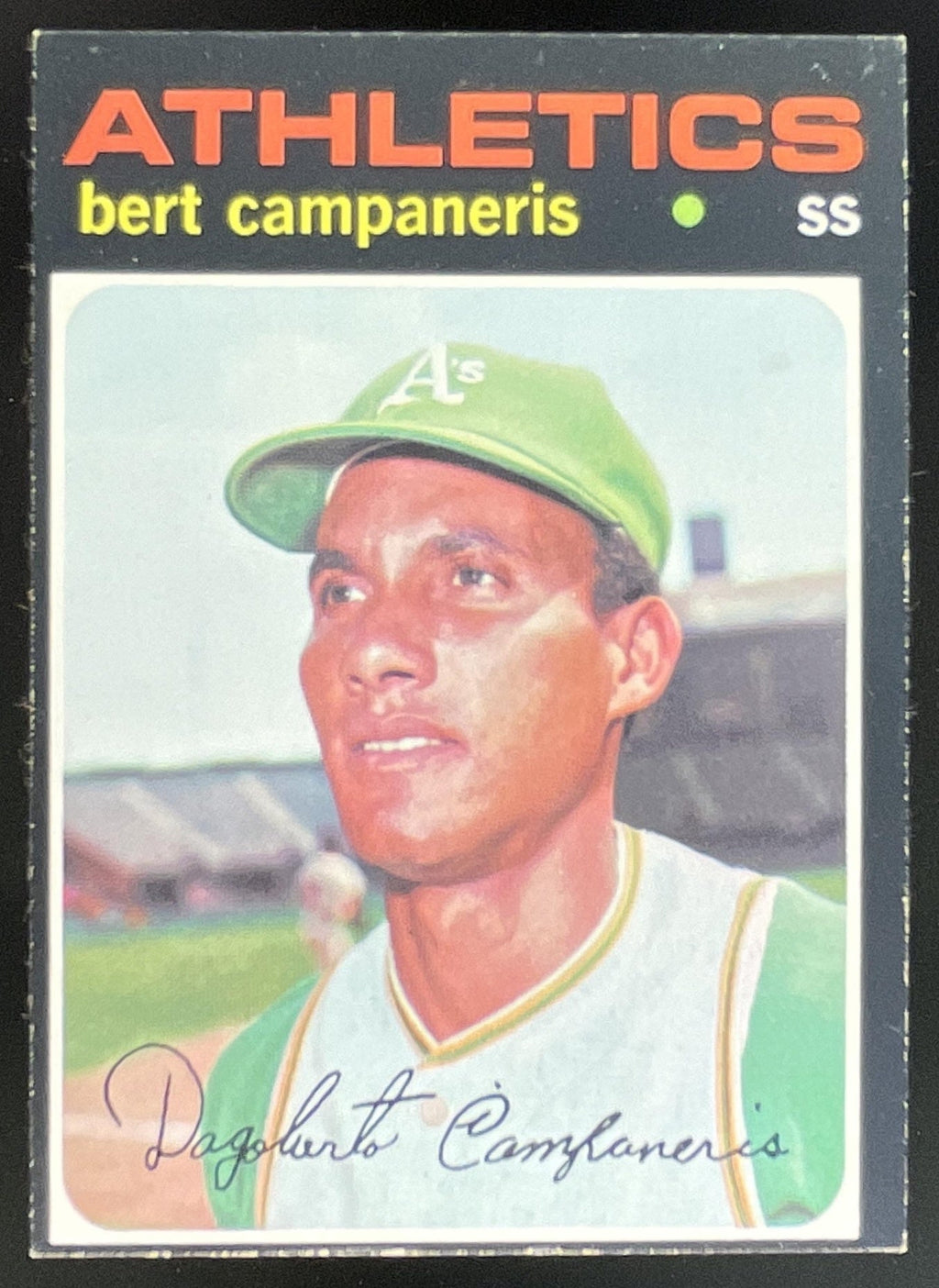 1971 Topps #440 Bert Campaneris product image 1, provided for visual reference and product detail review